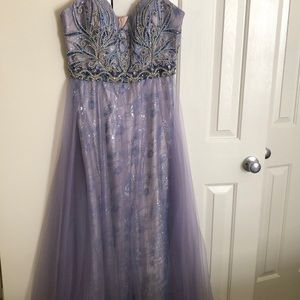 Periwinkle Prom Dress